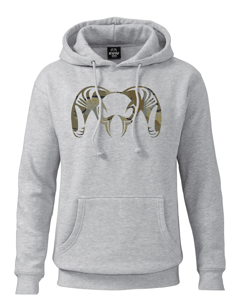 Valo Ram Hoodie | Heather Grey