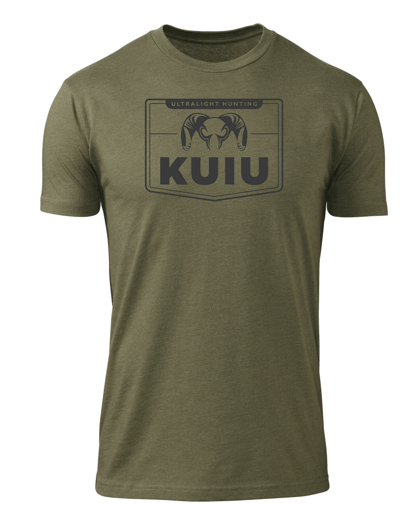 KUIU Logo Sign TShirt Military Green