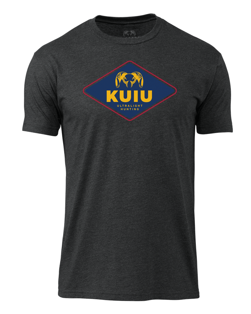 Kuiu Ultralight Hunting T Shirt Charcoal