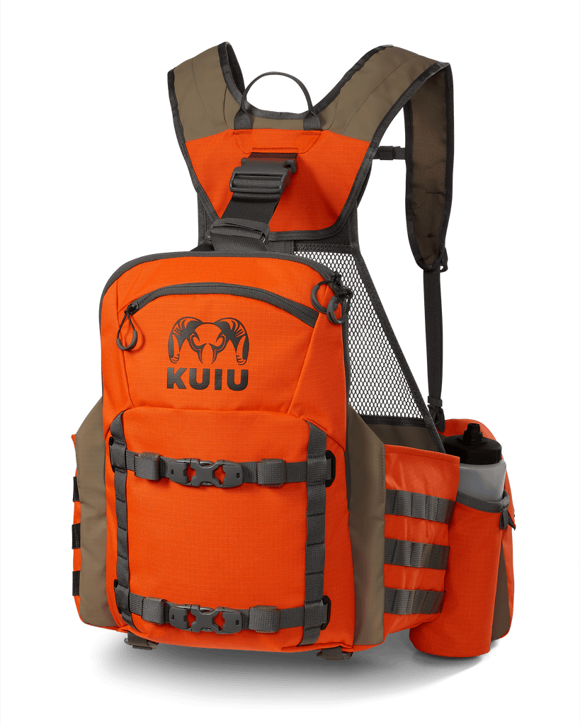 Upland Bird Hunting Field Vest Blaze Orange KUIU