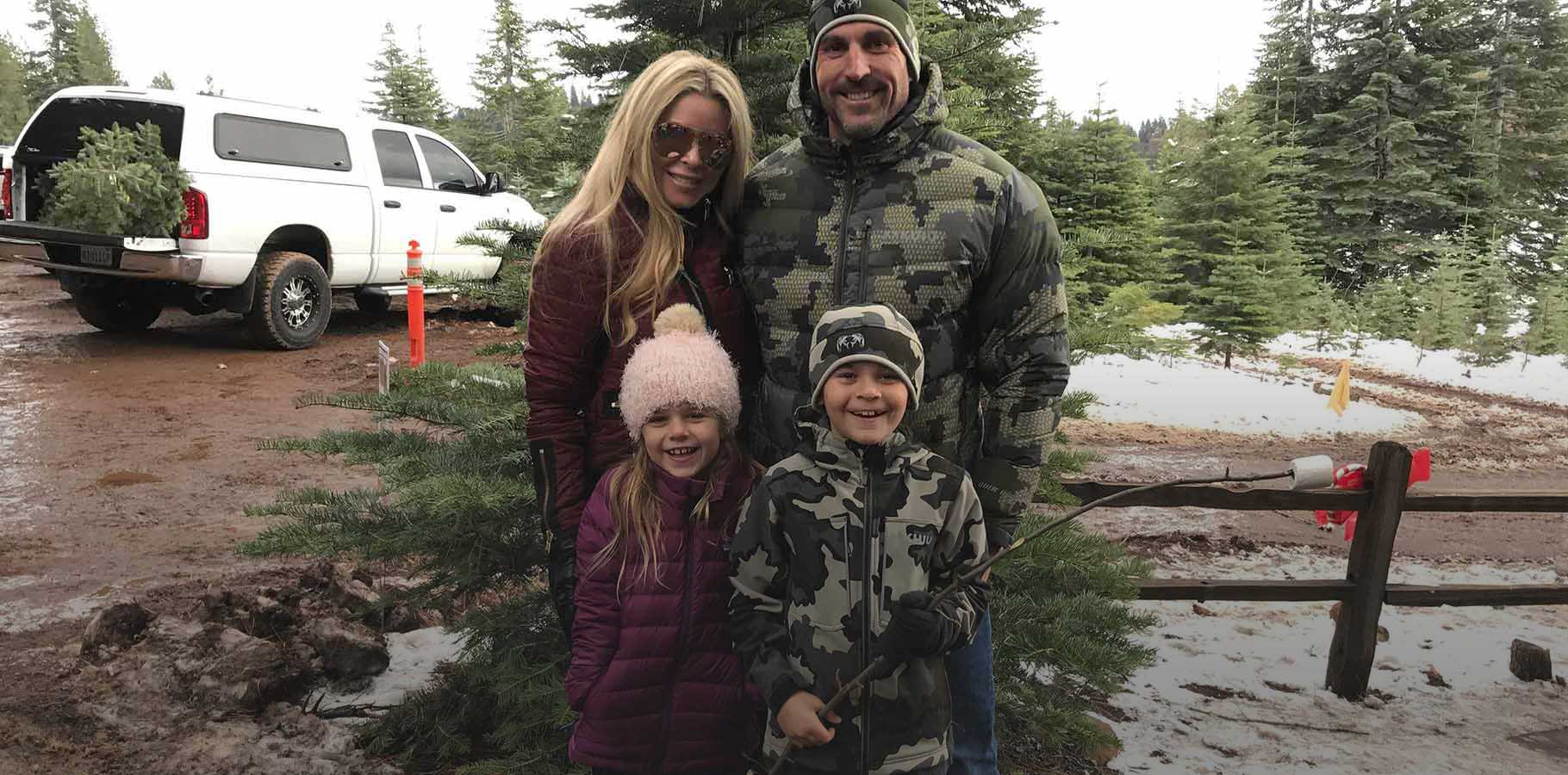 Jason Hairston and His Family Wearing KUIU Jackets