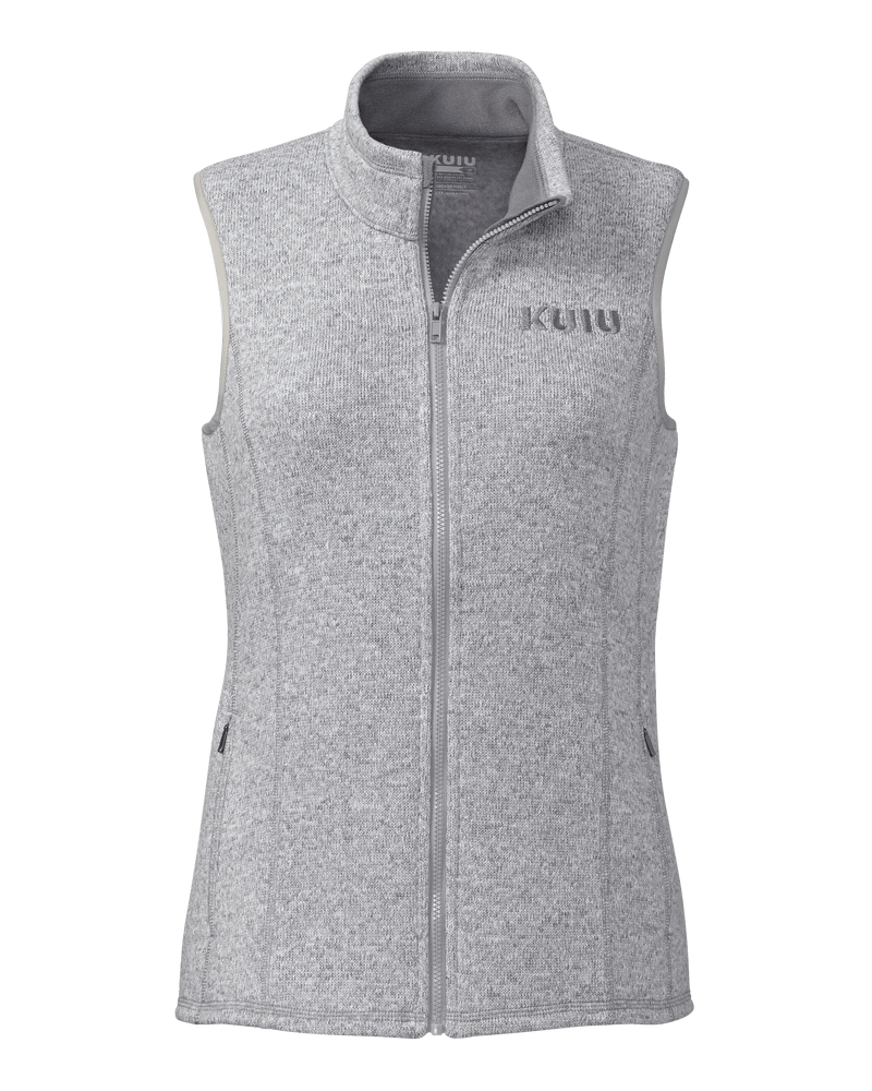 Women's Base Camp Sweater Vest | Heather Grey – KUIU