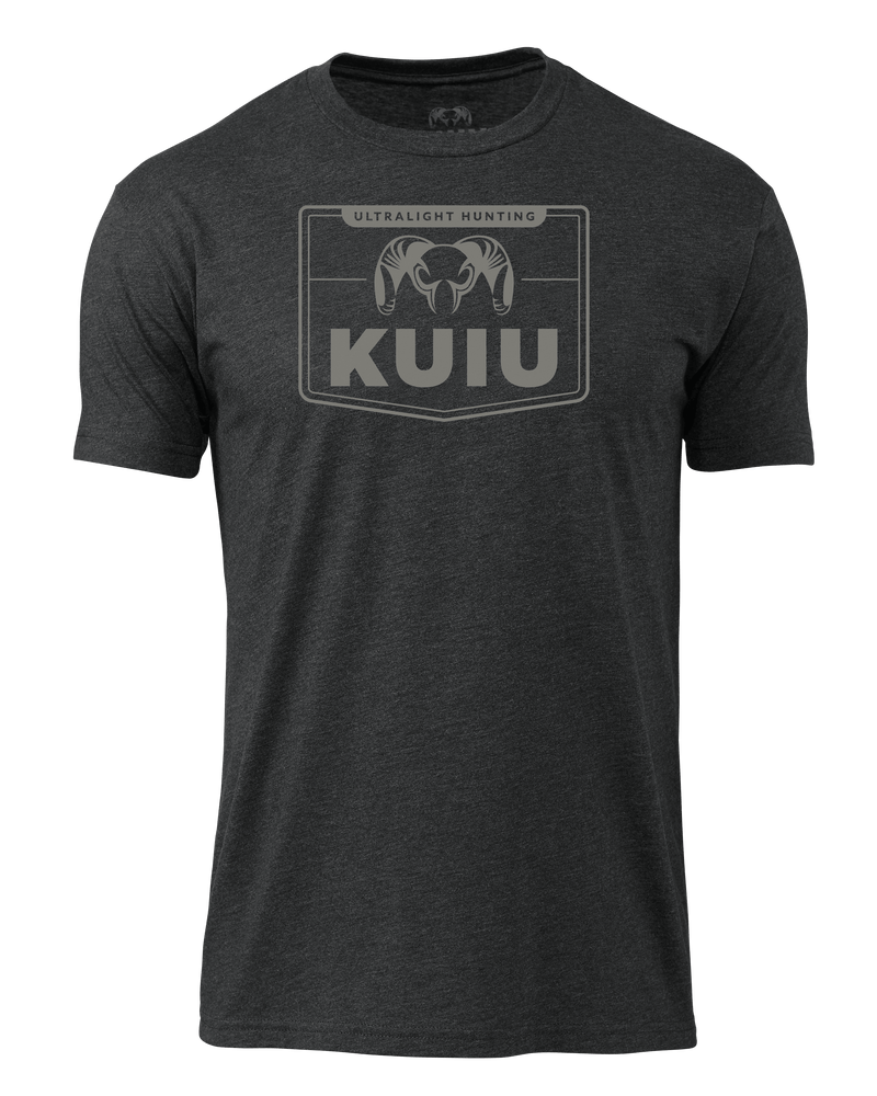 KUIU Logo Sign T-Shirt | Charcoal