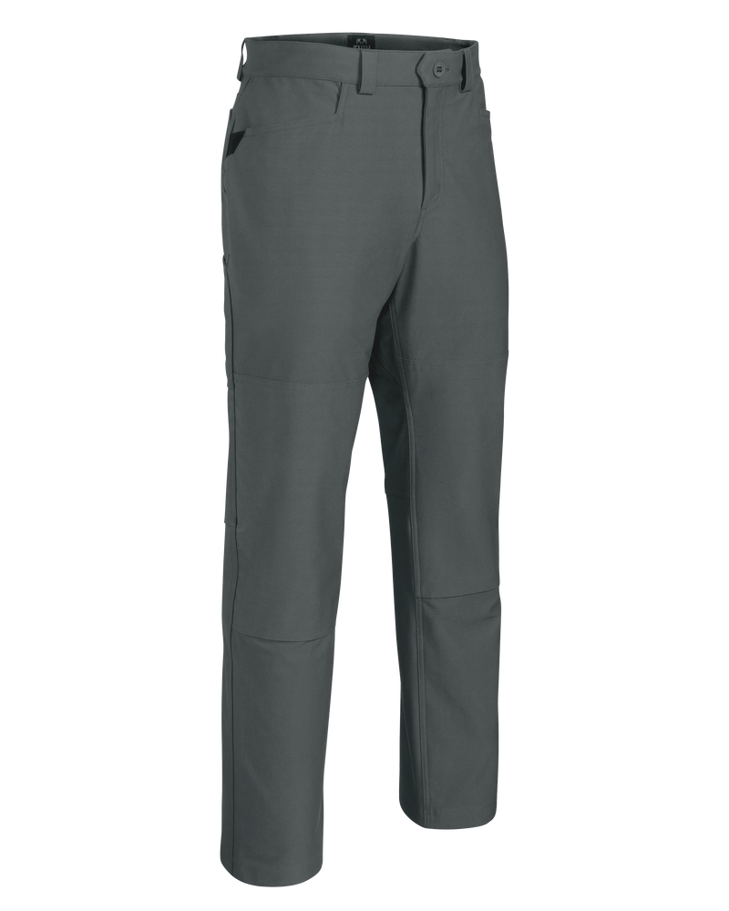 Front of Brawley Pant in Gunmetal Grey