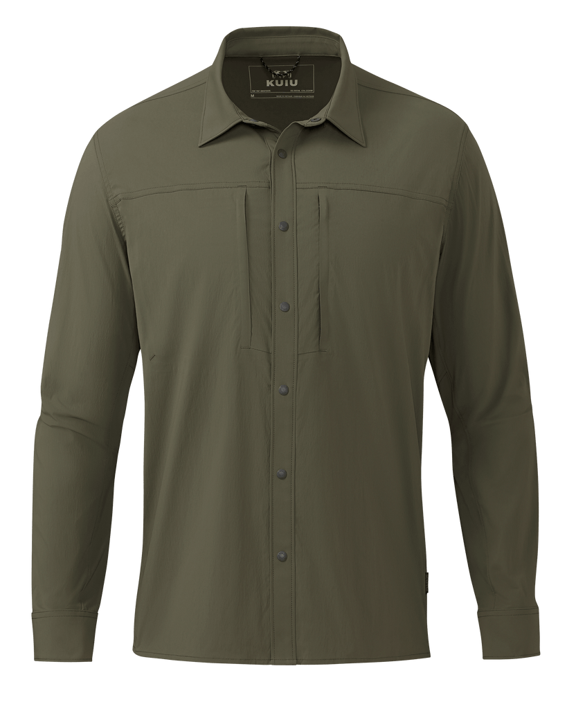 Intrepid LS Shirt | Dark Sage – KUIU