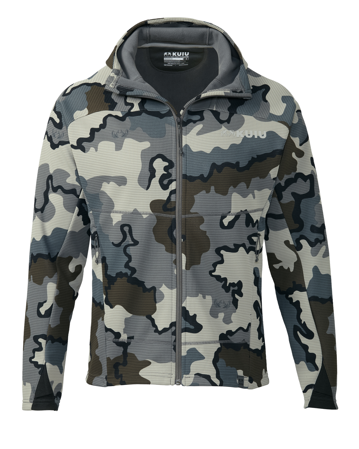 Kuiu Peloton 2024 118 Digital Camo Long Sleeve Shirt Light Hunting Primeflex Makspec