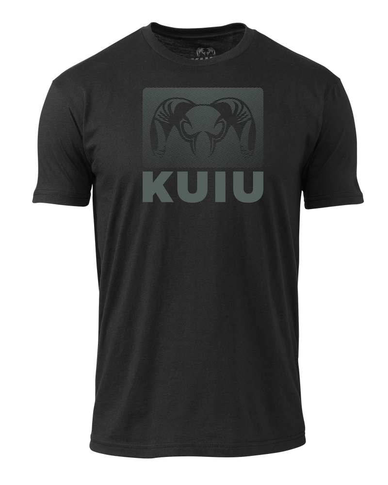 Front of KUIU Fade T-Shirt in Black