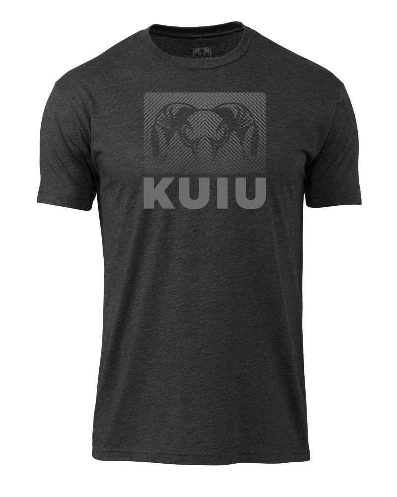 Front of KUIU Fade T-Shirt in Charcoal