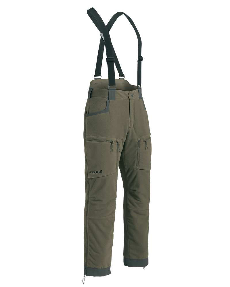 Front of Proximity Insulated Pant in Ash Brown