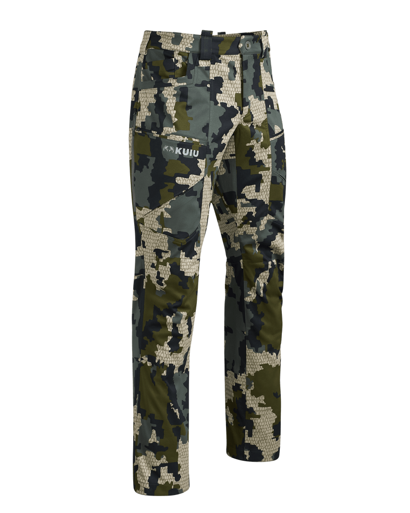 Front of Encounter LT Pant in Verde Camouflage