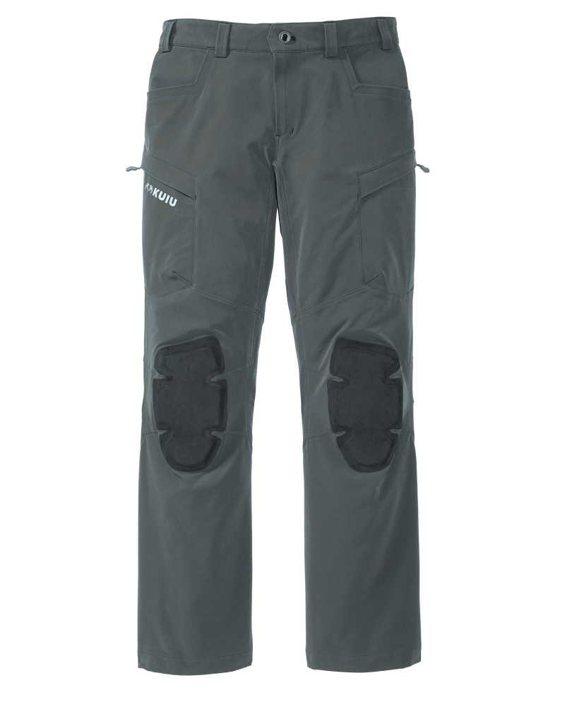 Front of Pro Pant in Gunmetal Grey