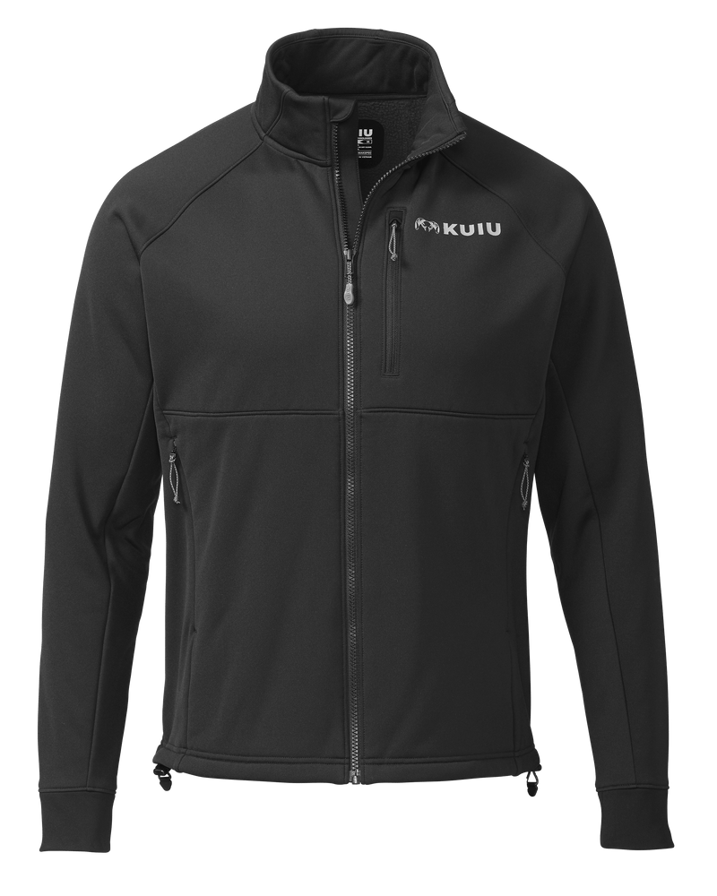 Front of StrongFleece 290 WF Full Zip in Black