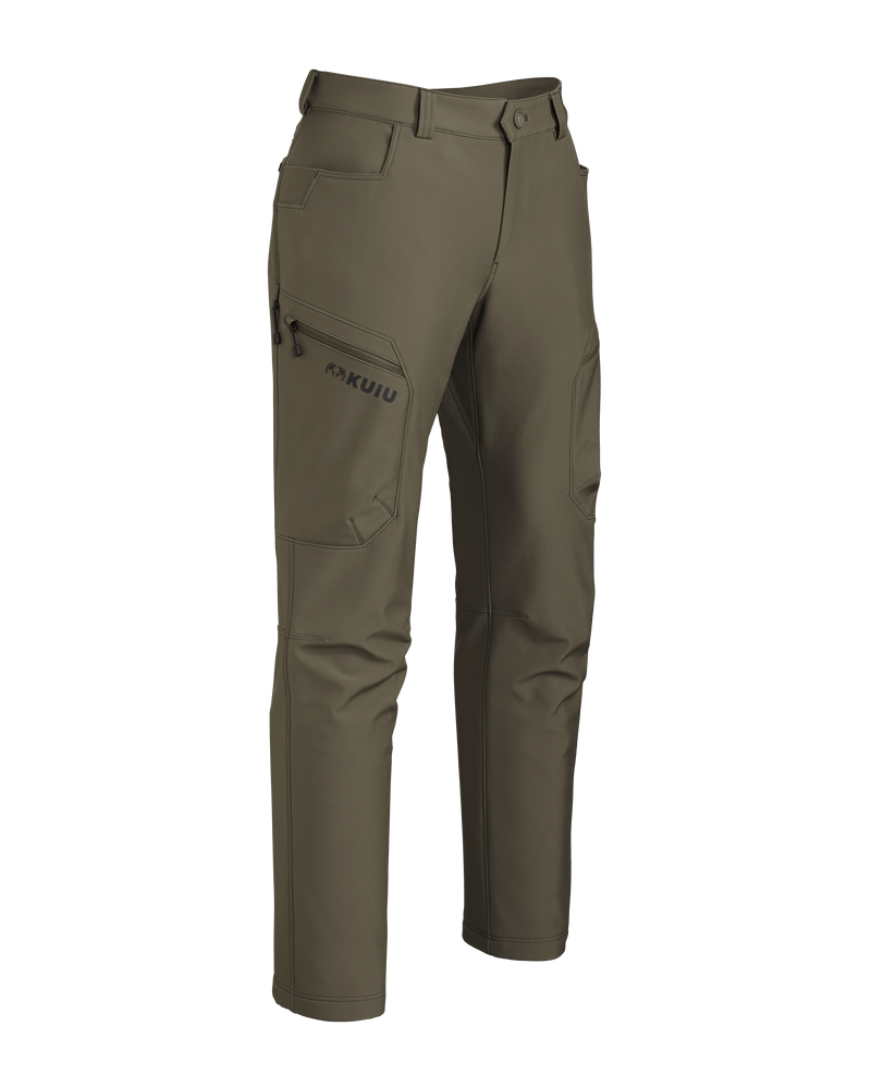 Front of Women's Guide PRO Pant in Ash Brown