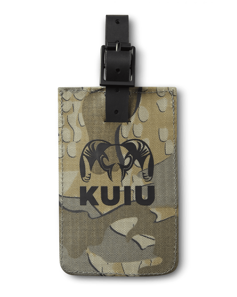 Front of Waypoint Luggage Tag in Valo Camouflage