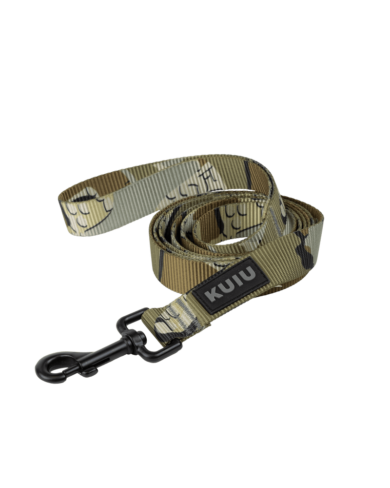 Camo Webbing Dog Leash in Valo Camouflage