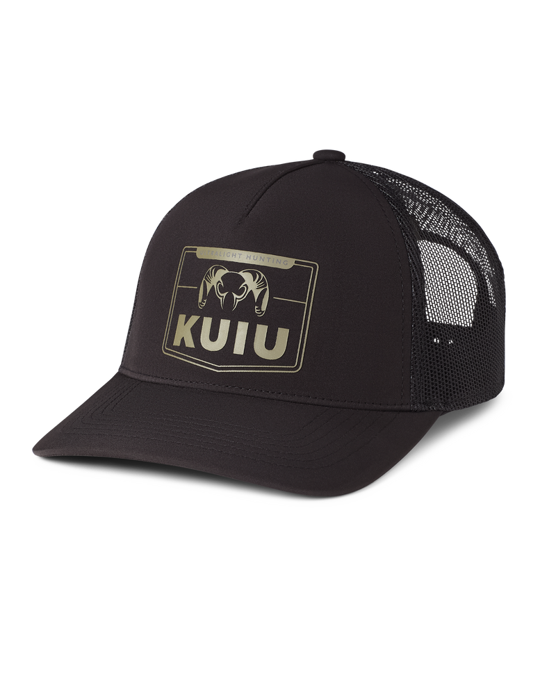 Front of KUIU Logo Sign Hat in Black