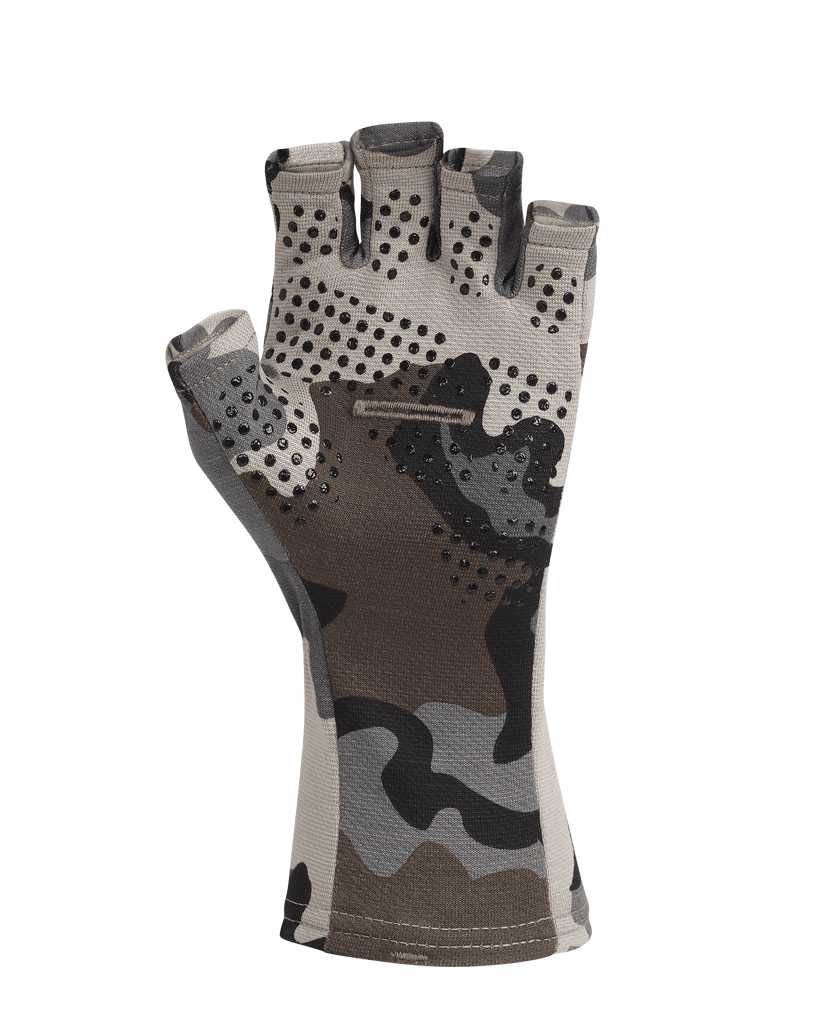 Merino Fingerless Bow Hunting gloves - Vias Camouflage | KUIU