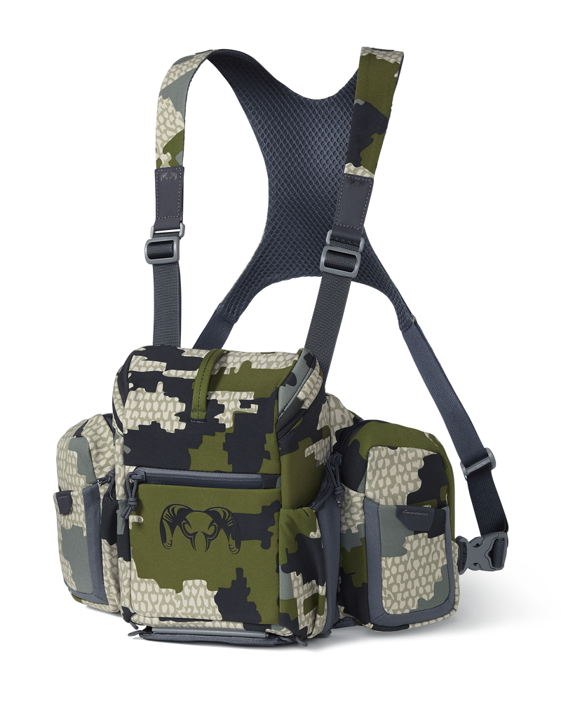 Front of PRO Chest Pack in Verde Camouflage 