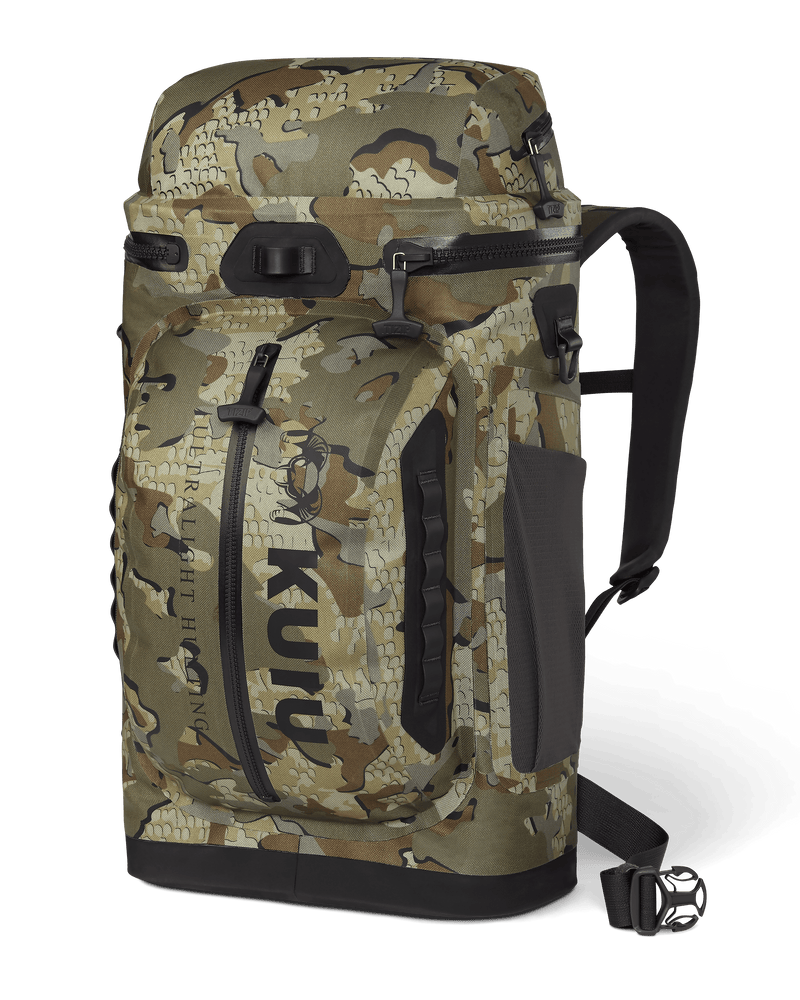 Front of  Kodiak 2000 Cooler Backpack in Valo Camouflage