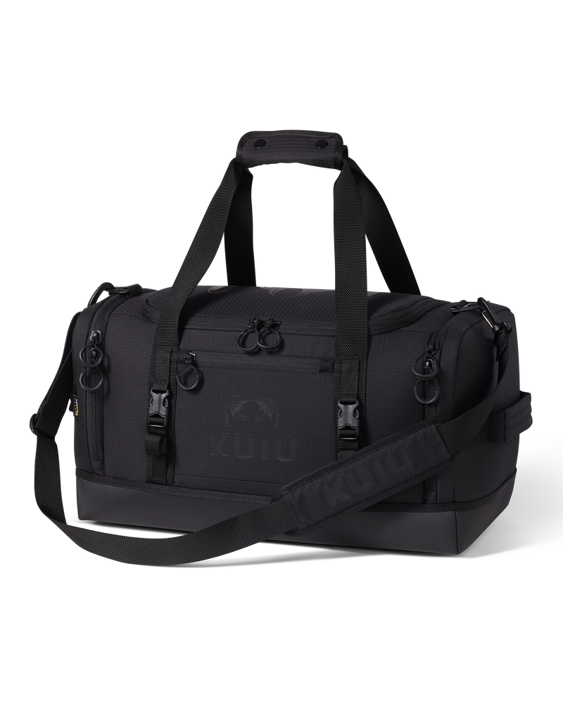 Front of Distance Duffel in Black color