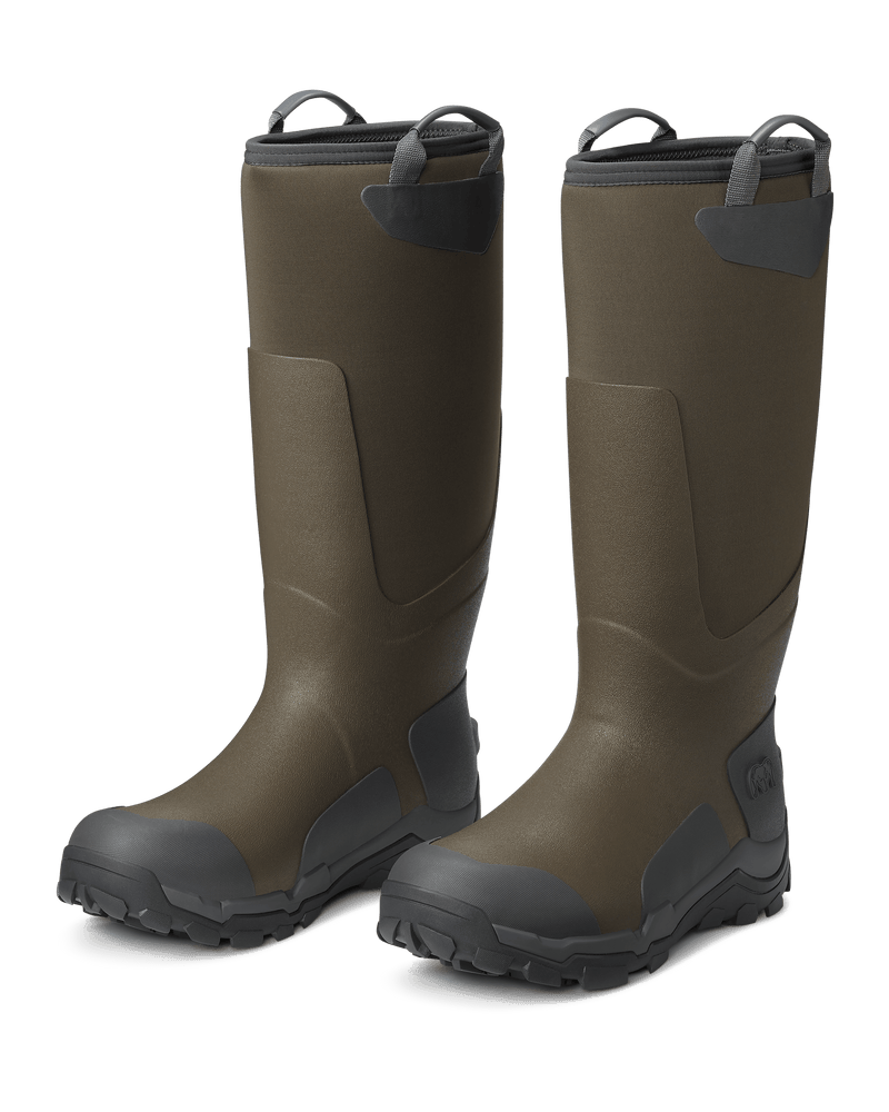 Front of KUIU Mud Boot in Ash Brown