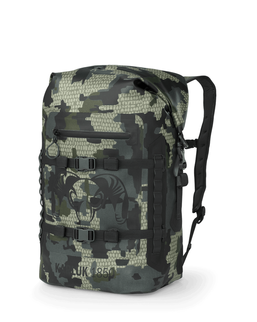 Karluk 1850 Waterproof Roll Top Backpack - Verde Camo | KUIU
