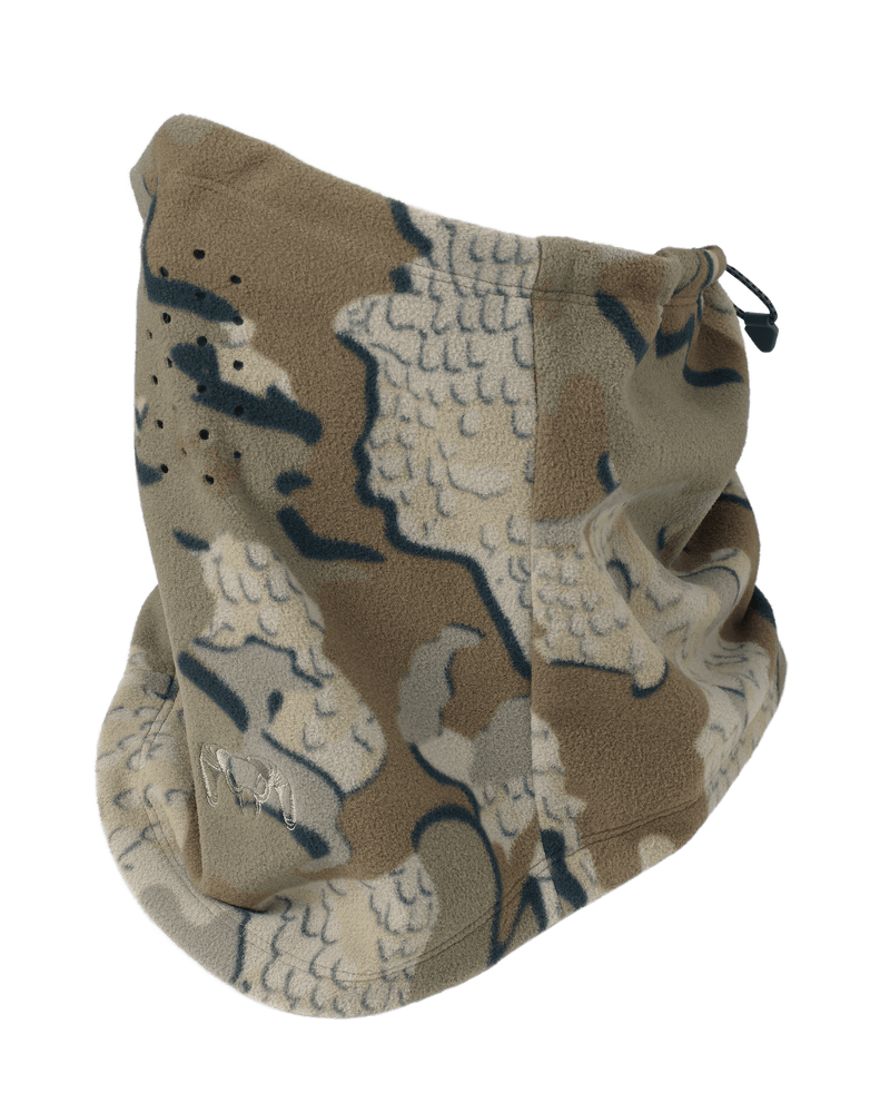 Front of Proximity LT Neck Gaiter in Valo Camouflage