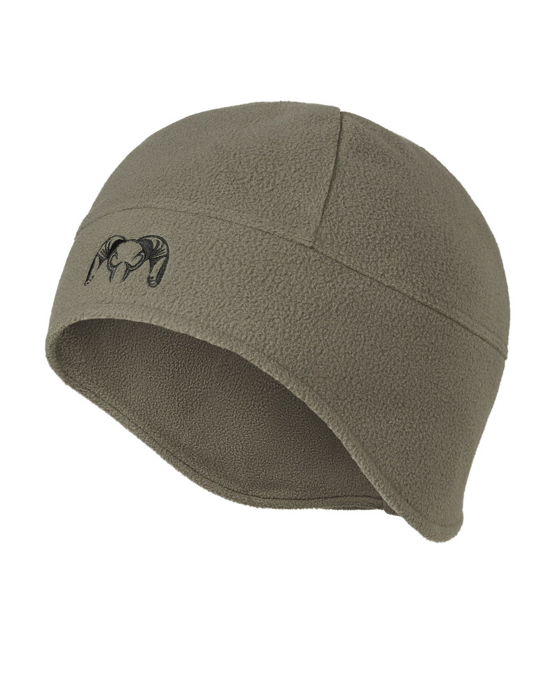 Front of Proximity LT Beanie in Ash Brown