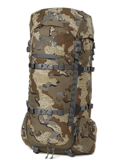 PRO Divide 4500 bag in Valo camouflage without frame, suspension, or hip belt pouches