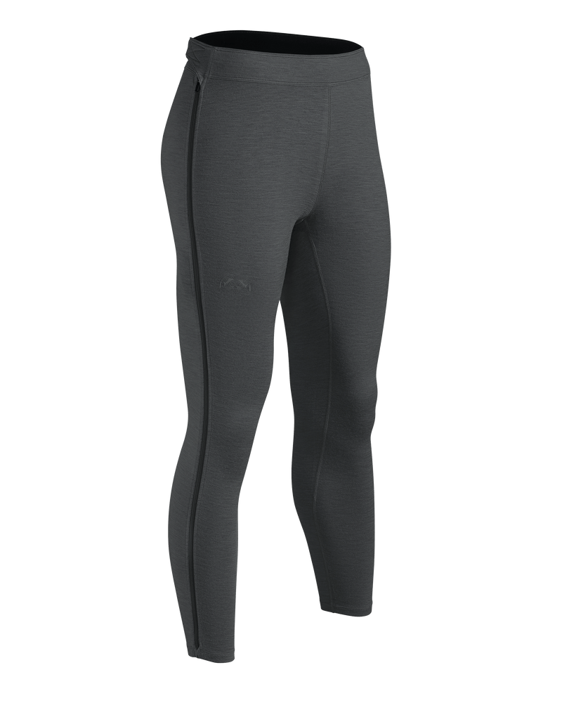 Front of Women's ULTRA Merino 145 Zip-Off Bottom in Gunmetal Grey