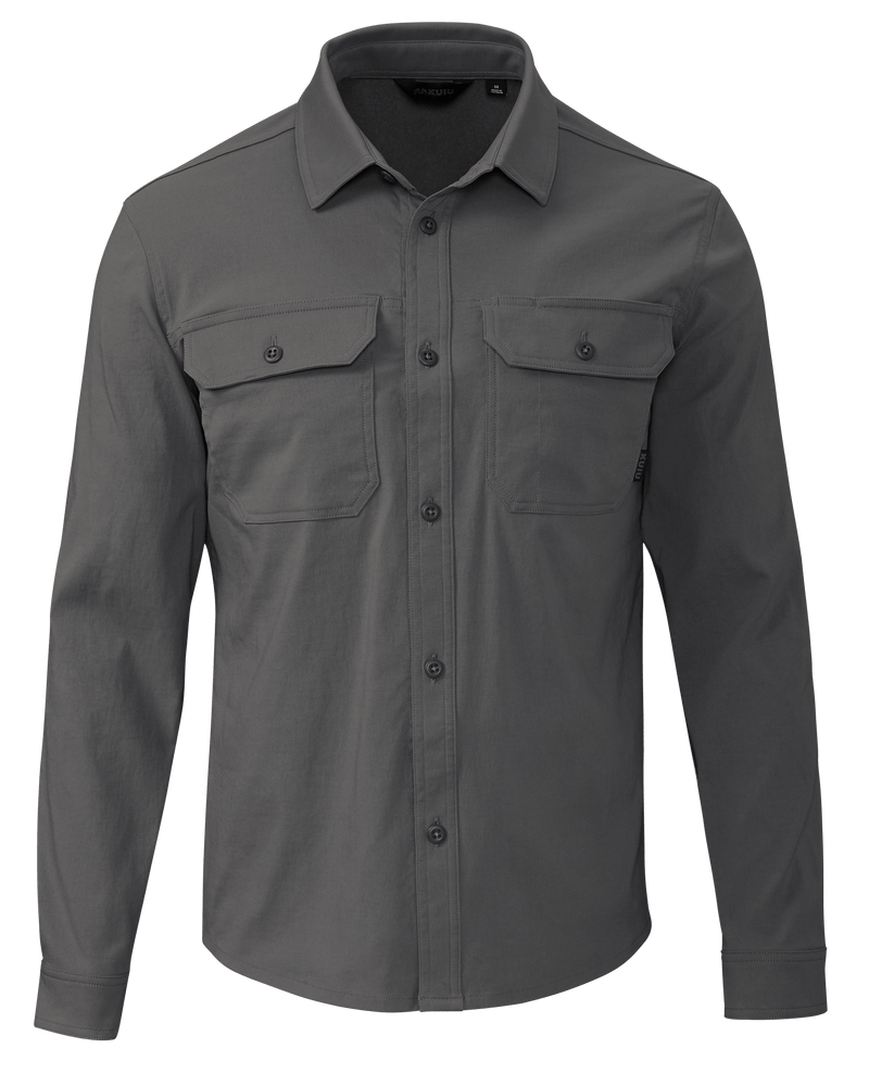 Motive Button up Long Sleeve Shirt - Stone | KUIU