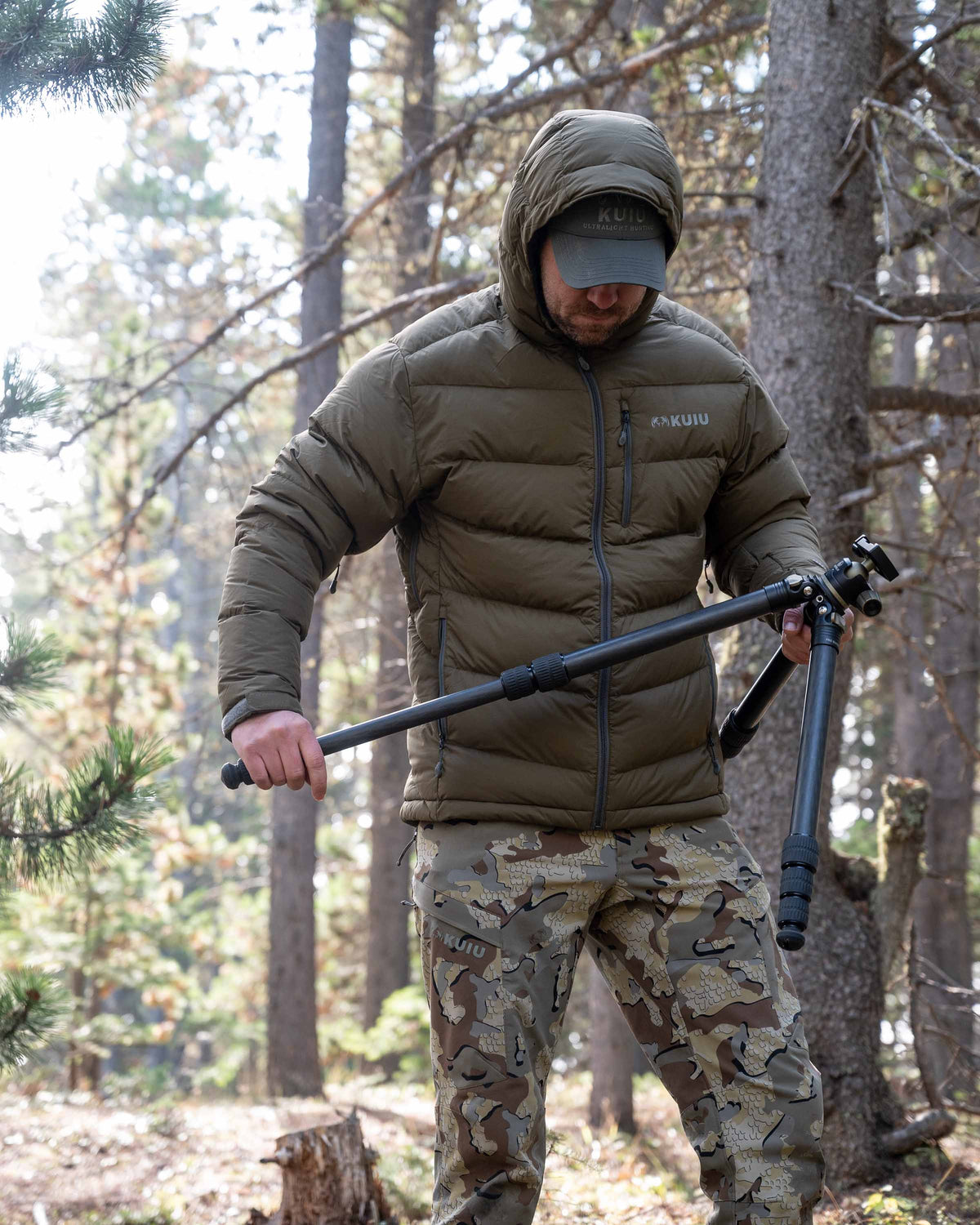 Super Down PRO Hooded Jacket Gunmetal KUIU