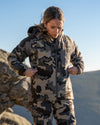 Women's Softshell camo jacket - A409J - Naturmania